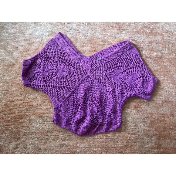 TWENTY ONE Crochet top M - Picture 2 of 7